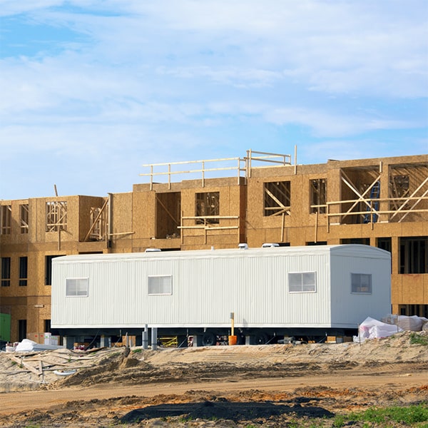 you can rent construction site office trailers for as long as you need for your construction project